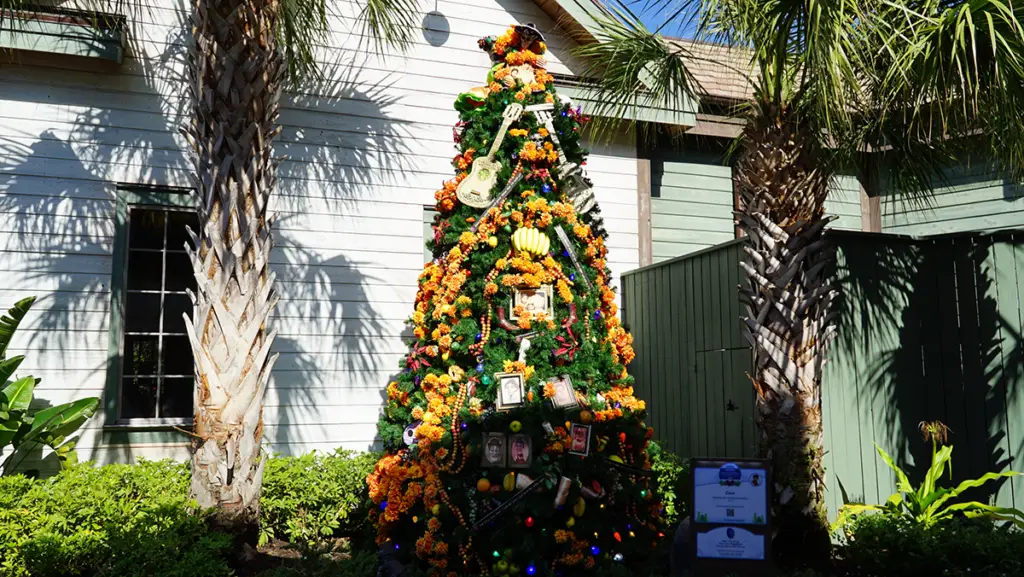 2024 Disney Springs Christmas Tree Stroll  coco tree