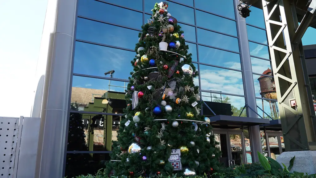 2024 Disney Springs Christmas Tree Stroll Guardians of the Galaxy Tree