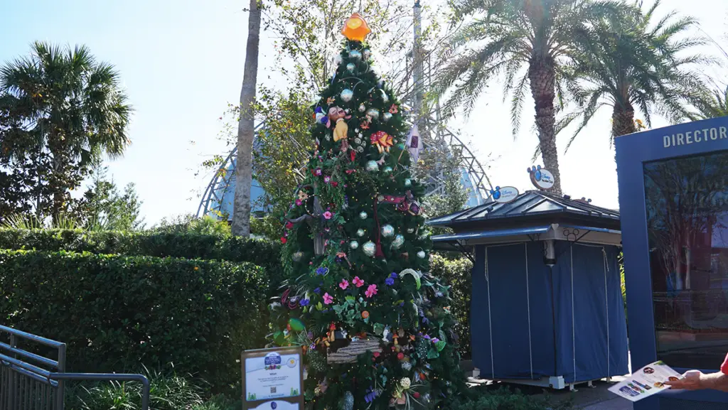 2024 Disney Springs Christmas Tree Stroll wish tree