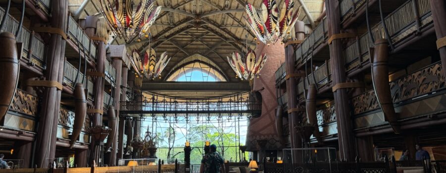 Exploring the Design Features of Animal Kingdom Lodge’s Lobby