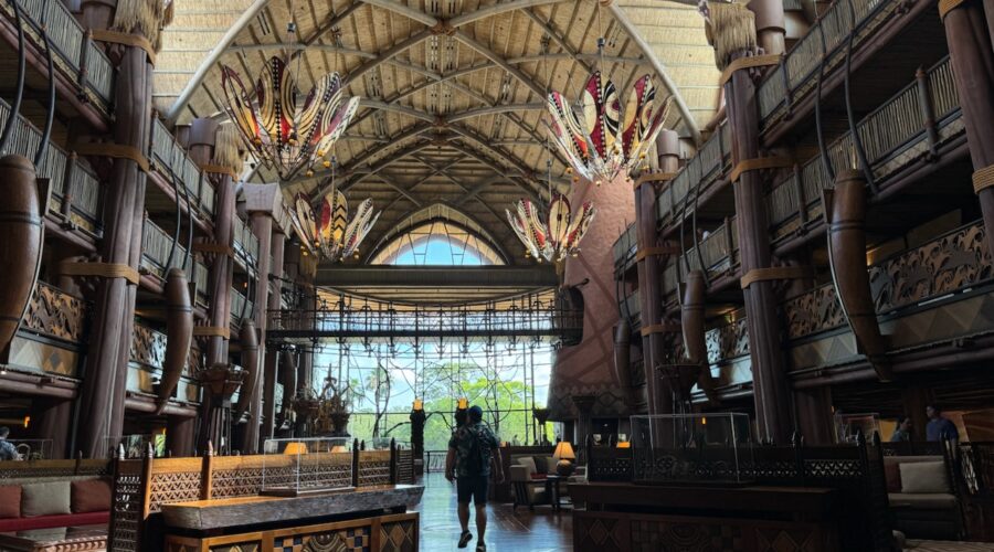 Exploring the Design Features of Animal Kingdom Lodge’s Lobby