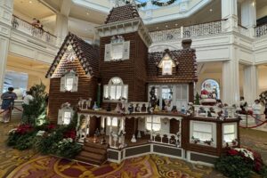 The Sweet Tradition of the Grand Floridian’s Giant Gingerbread House