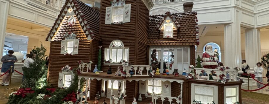 The Sweet Tradition of the Grand Floridian’s Giant Gingerbread House