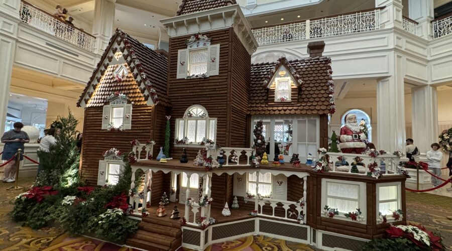 The Sweet Tradition of the Grand Floridian’s Giant Gingerbread House